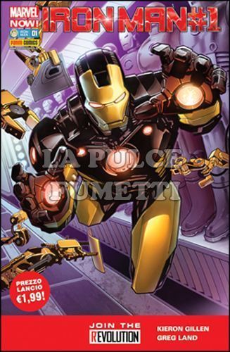 IRON MAN #     1 - COVER A - MARVEL NOW!